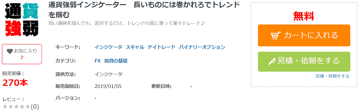 通貨強弱インジケーター　長いものには巻かれろでトレンドを掴む