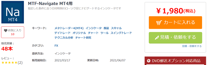 MTF-Navigate MT4用
