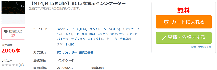 超短期+高頻度】スキャルピング [RCI] 系・MT4インジケーター【無料7+有料23】